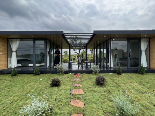 Nhà vườn 67 m2 lắp ghép trong 7 ngày